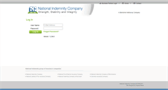 Desktop Screenshot of policyservices.nationalindemnity.com
